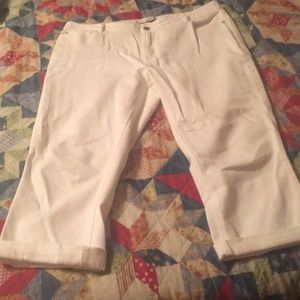 Denim crop jeans. Smoke free home